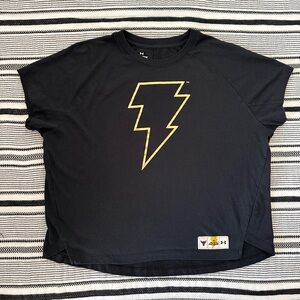 Under Armour Project Rock Black Adam Short Sleeve Shirt